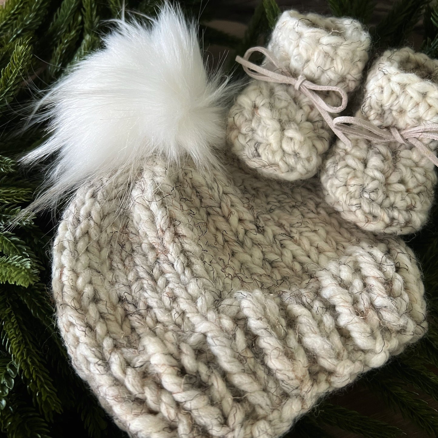 Cozy Cuddles Baby Toque &Booties