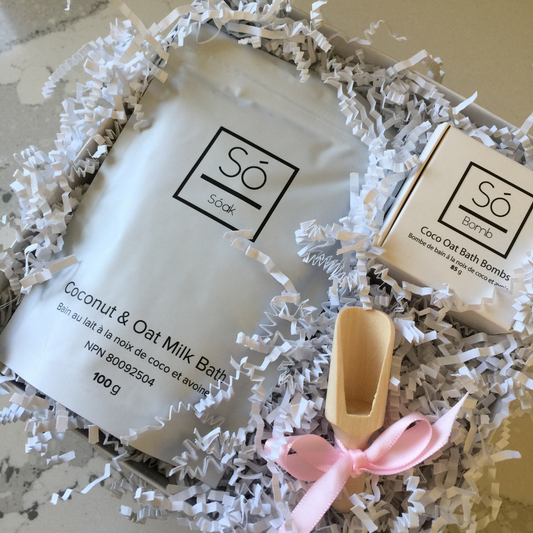 Ultimate Relaxation: So Luxury Organic Coconut Milk and Oatmeal Bath Gift Set